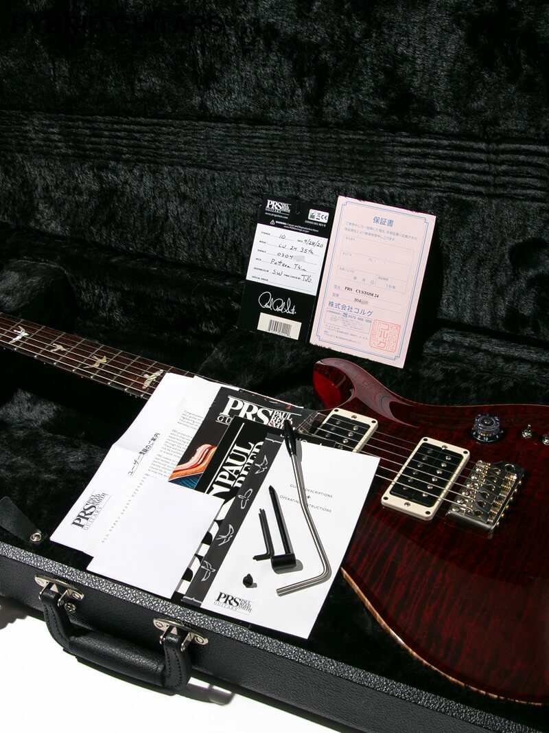 Paul Reed Smith(PRS) 35th Anniversary Custom 24 5A-Special Order 1P-Mahogany Black Cherry 14