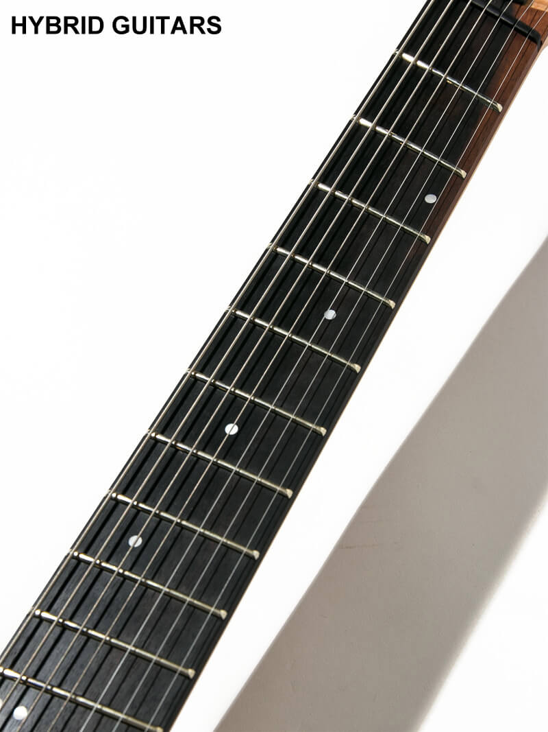 Overload Custom Guitars Rea7 Spalted Maple Natural 14