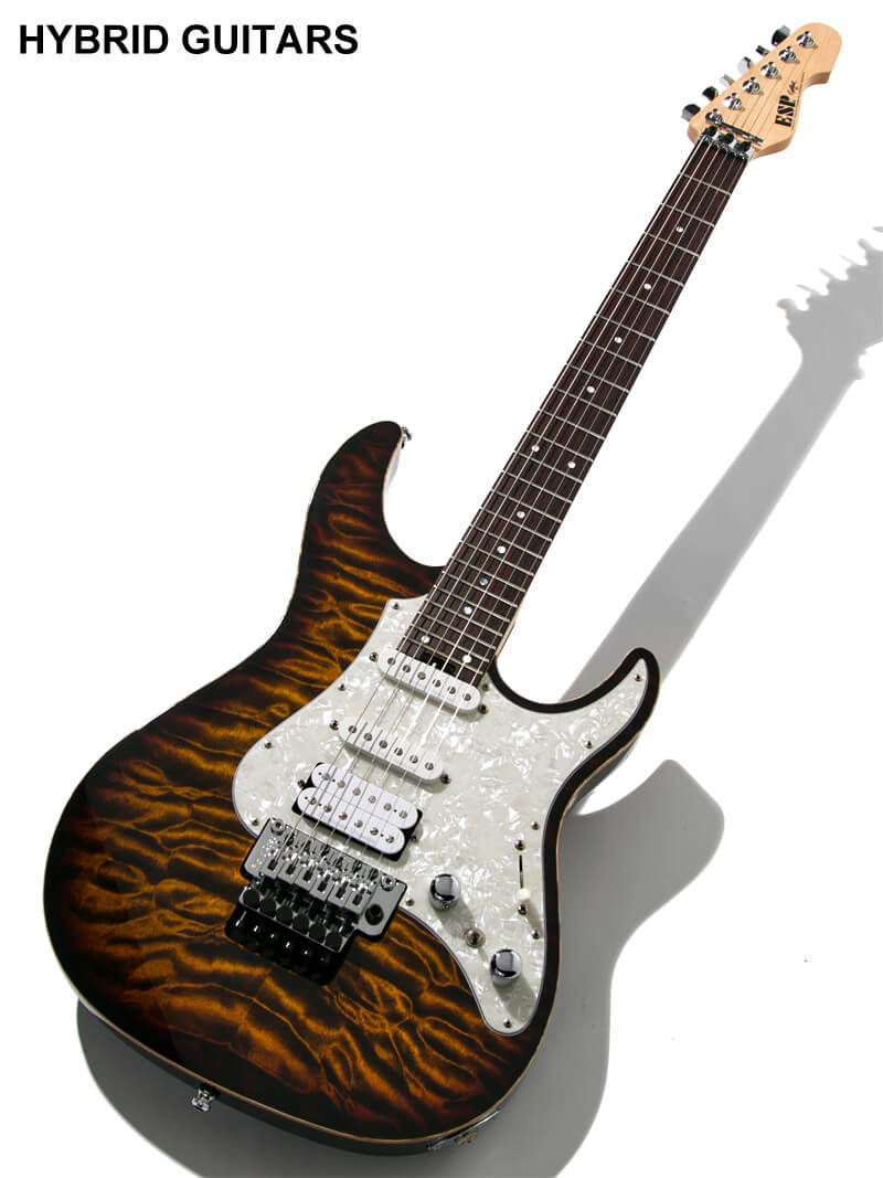 ESP Snapper CTM-24 FRT Tiger Eye Burst 1