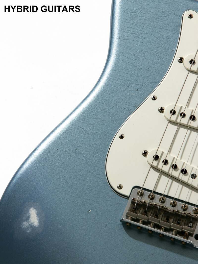 Fender Custom Shop MBS 1967 Stratocaster Josefina Campos PU Journeyman Relic Ice Blue Metallic Master Built by Greg Fessler 11