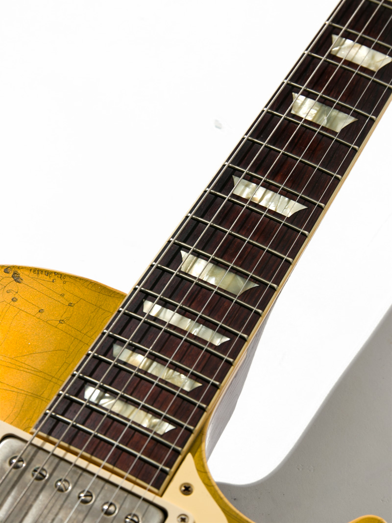 Gibson Custom Shop Murphy Lab 1957 Les Paul Gold Top Light Aged Double Gold 15
