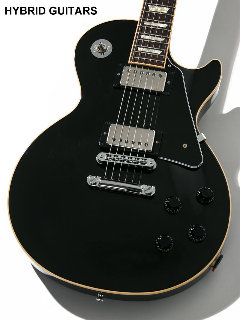 Gibson USA Les Paul Standard Ebony Black EMG James Hetfield Mod. 3