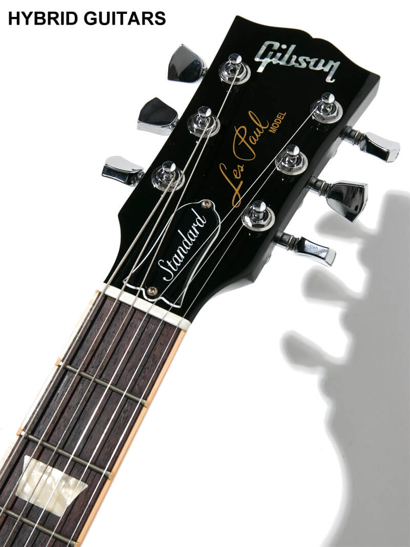 Gibson USA Les Paul Standard Ebony Black EMG James Hetfield Mod. 5