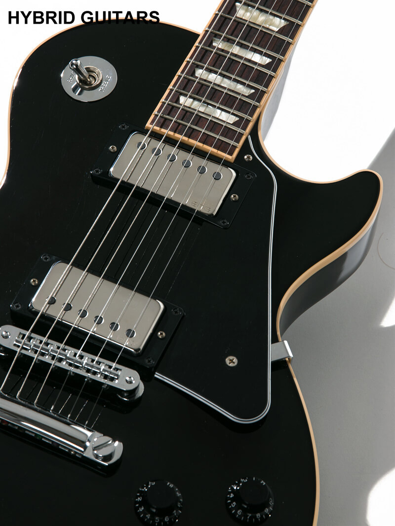 Gibson USA Les Paul Standard Ebony Black EMG James Hetfield Mod. 9