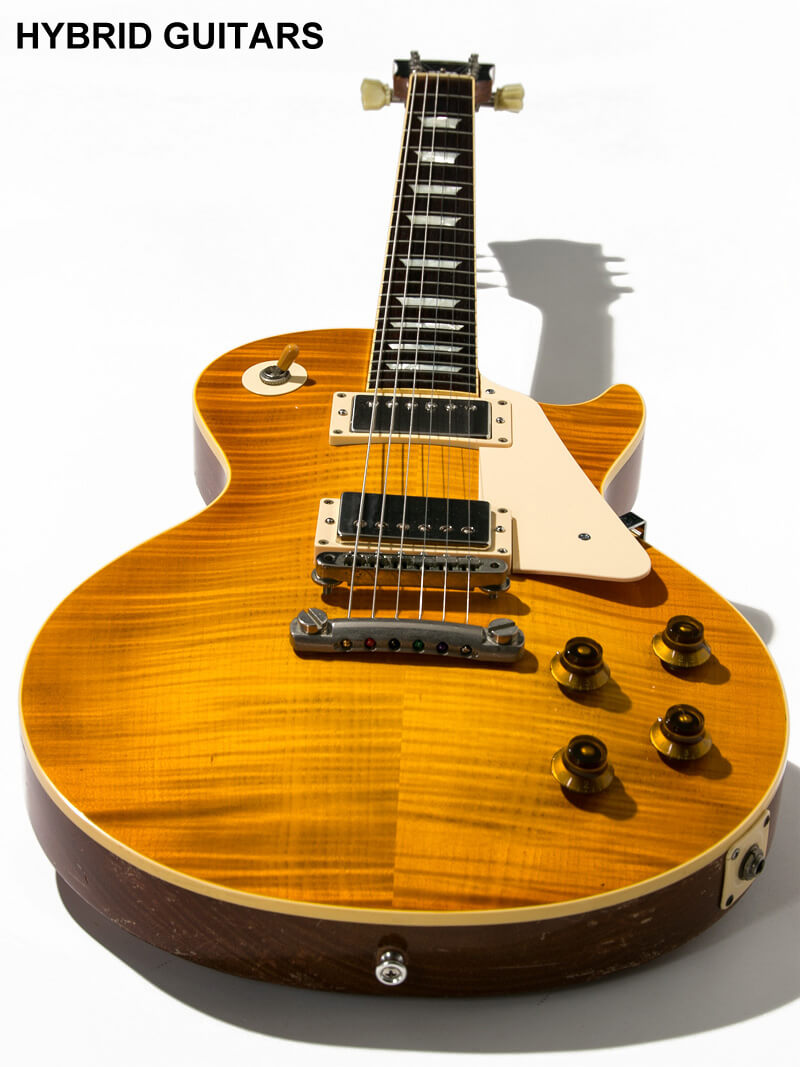 Navigator N-LP Les Paul Standard Figured Maple Lemon Drop 14