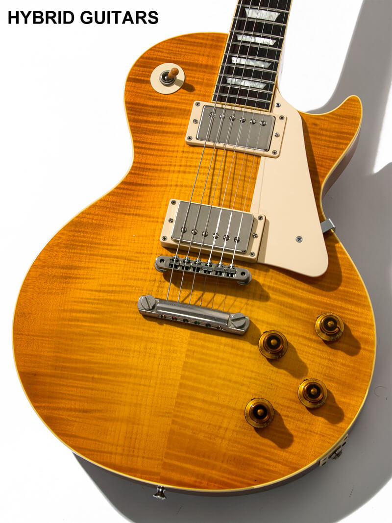 Navigator N-LP Les Paul Standard Figured Maple Lemon Drop 3