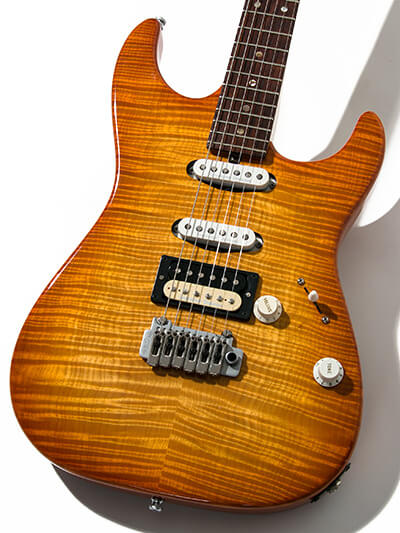 Crews Maniac Sound Custom Stratocaster Type Flame Top Sunburst