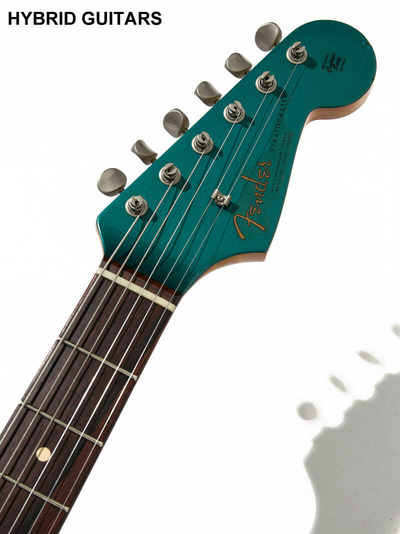 Fender Custom Shop Master Grade 1963 Stratocaster Matching Head Lake Placid Blue(LPB) 5
