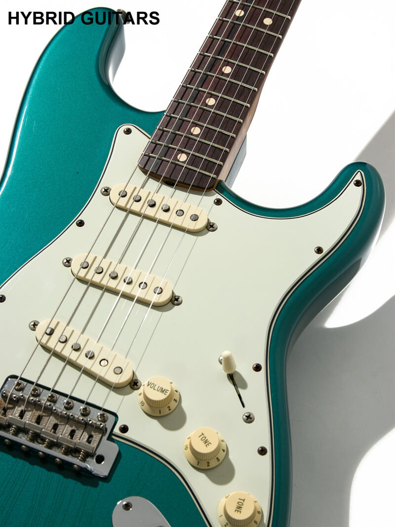 Fender Custom Shop Master Grade 1963 Stratocaster Matching Head Lake Placid Blue(LPB) 9