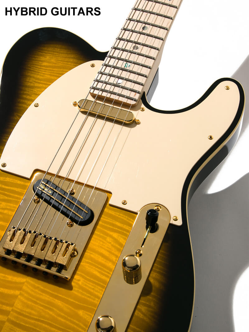 Fender Ritchie Kotzen Tele Brown Sunburst 9