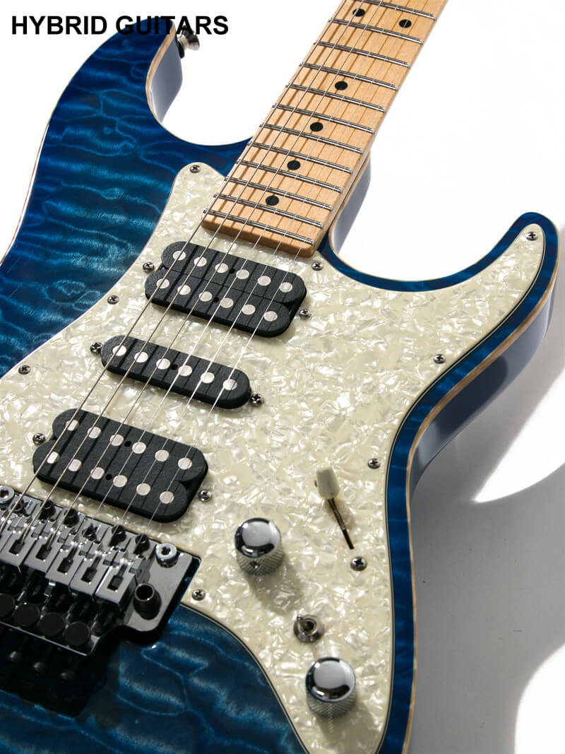 Tom Anderson Drop Top Classic Jack's Blue Burst  9