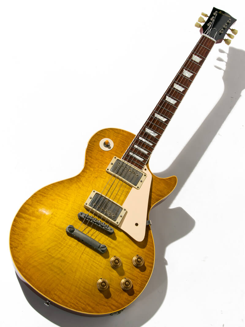 g7 Special 59 Les Paul Standard Type Jacaranda Lemon Burst with Bare Knuckle PG-Blues 全体正面