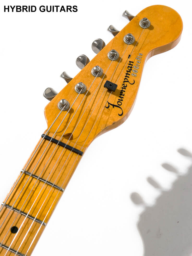 Journeyman Guitar Custom Order Telecaster Thinline Trans Red 5