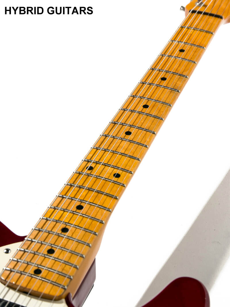 Journeyman Guitar Custom Order Telecaster Thinline Trans Red 7