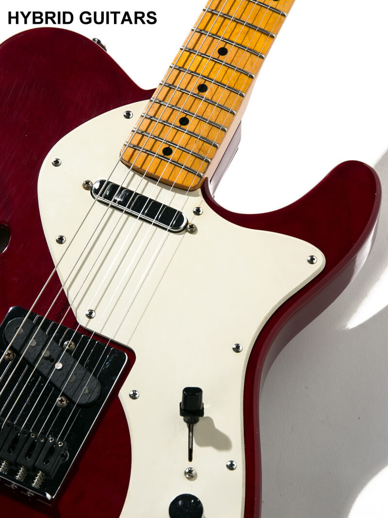 Journeyman Guitar Custom Order Telecaster Thinline Trans Red 9