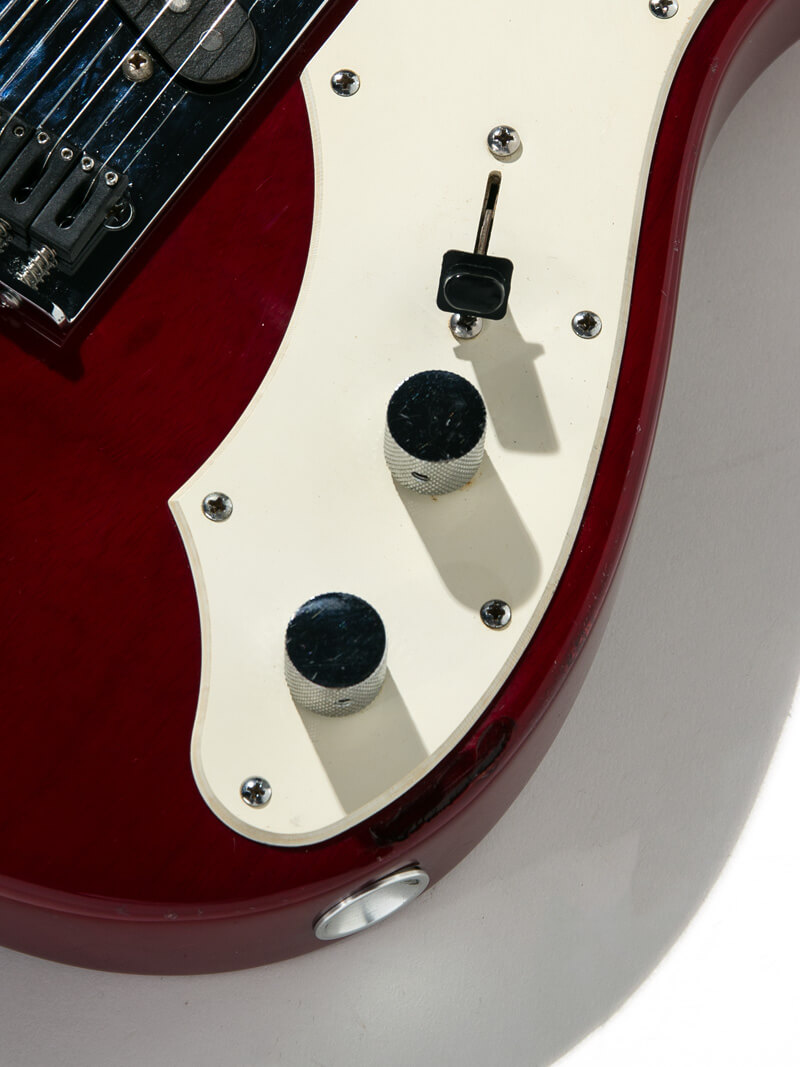 Journeyman Guitar Custom Order Telecaster Thinline Trans Red 10