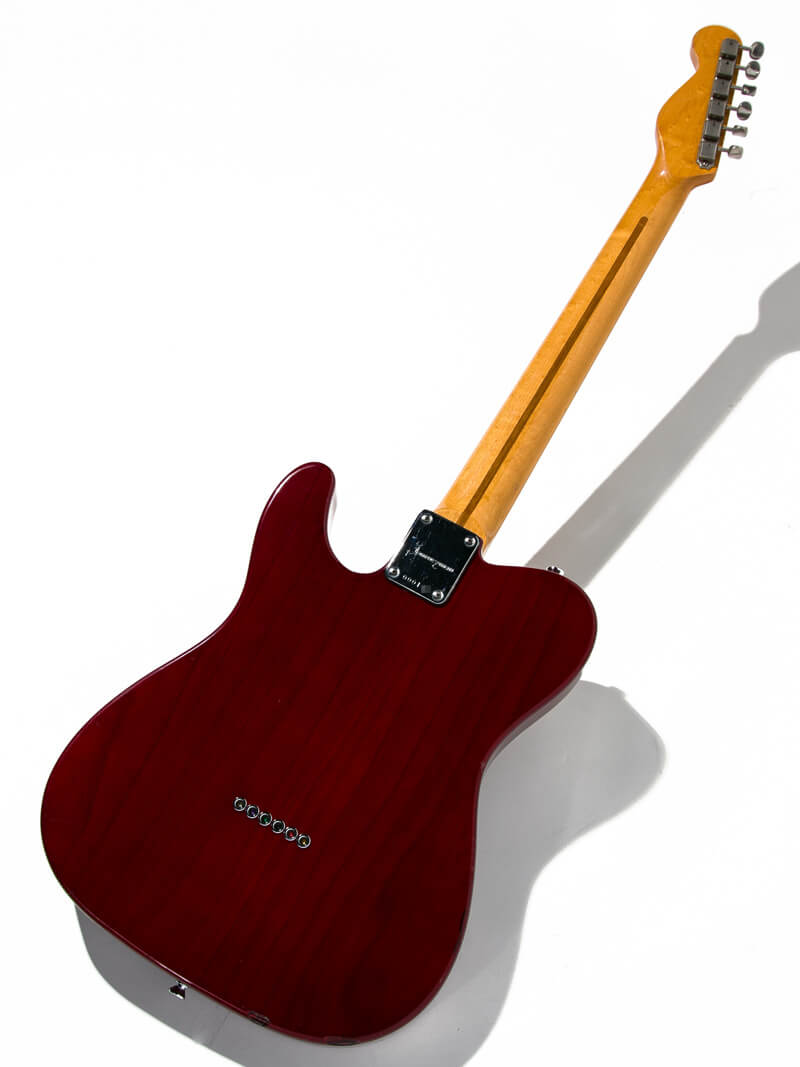 Journeyman Guitar Custom Order Telecaster Thinline Trans Red 2