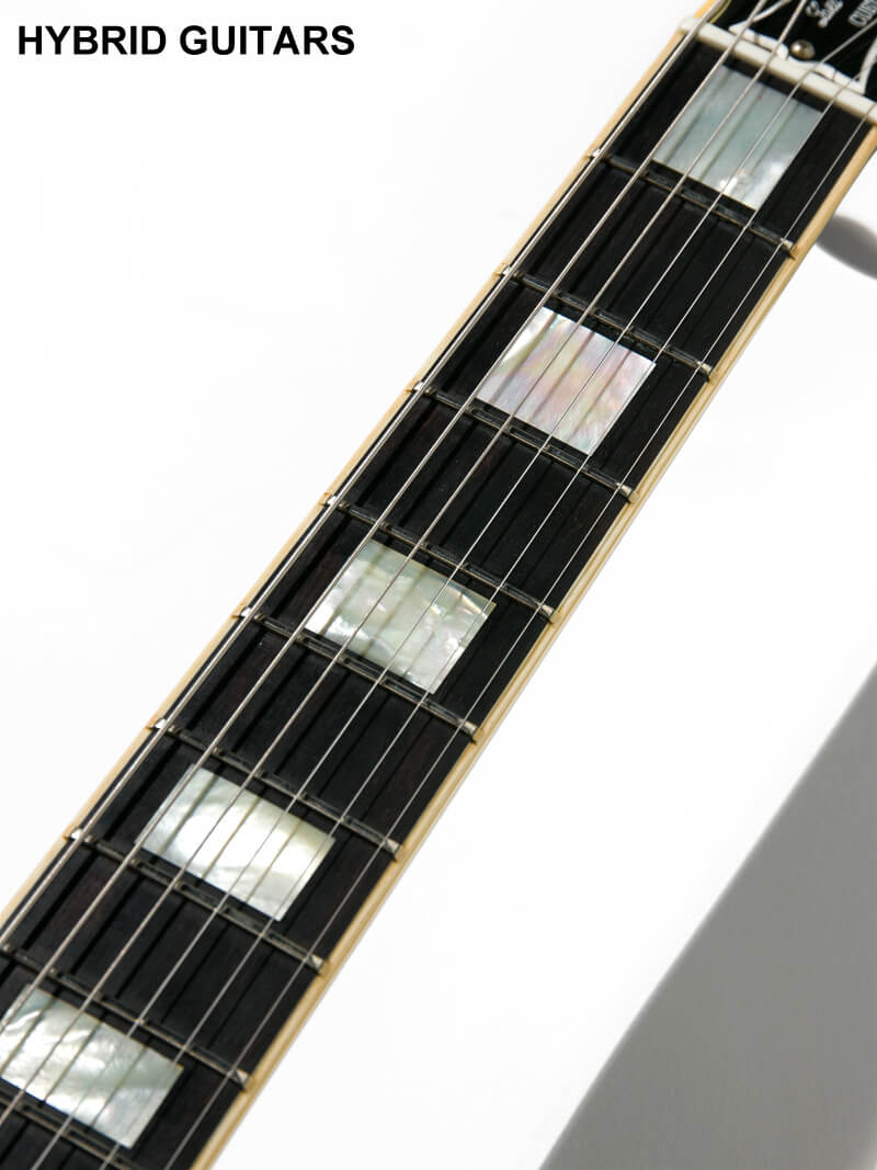 Gibson Custom Shop 1957 Les Paul Custom Ebony Gold Flame 13