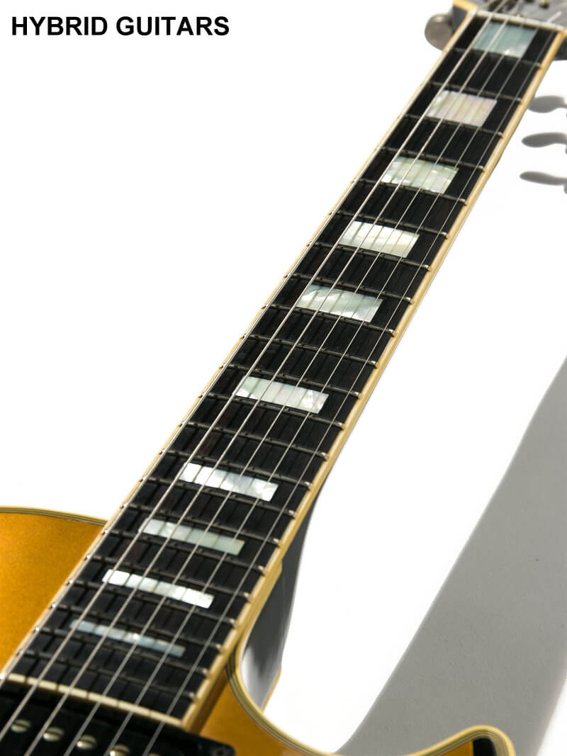 Gibson Custom Shop 1957 Les Paul Custom Ebony Gold Flame 7