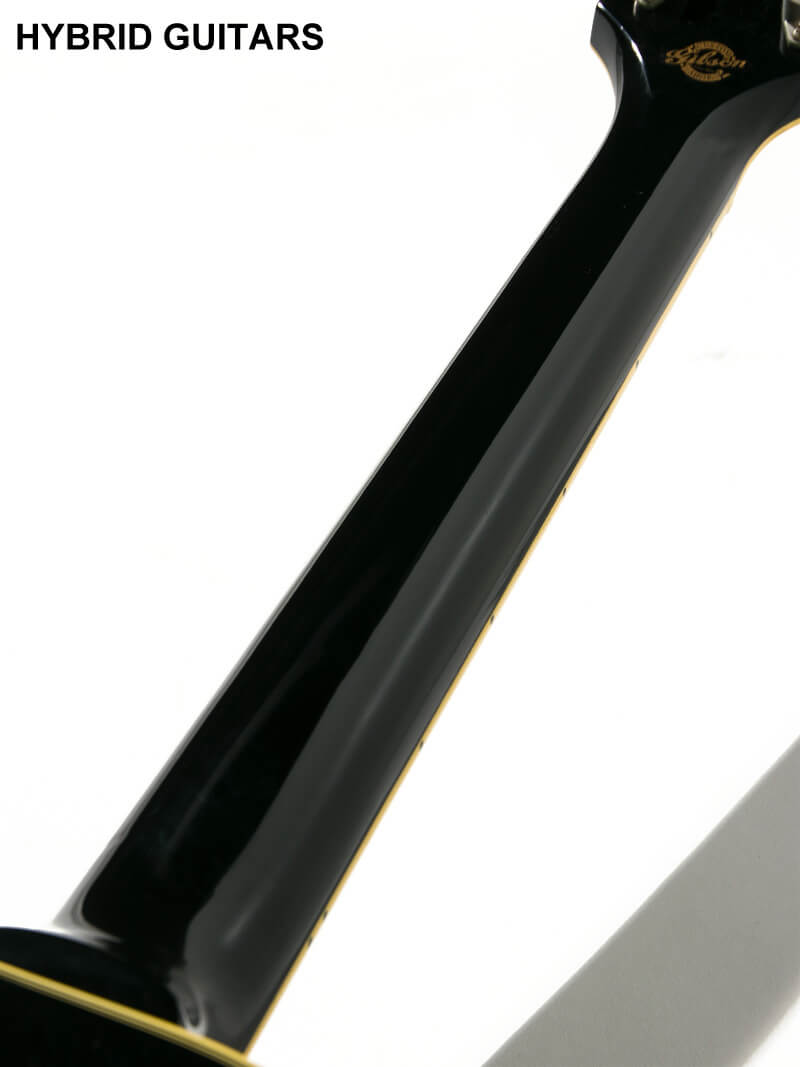 Gibson Custom Shop 1957 Les Paul Custom Ebony Gold Flame 8