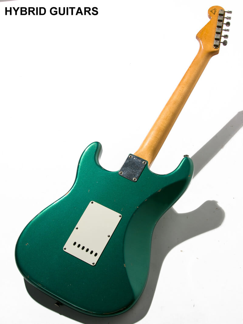 Fender Custom Shop MBS 1960 Stratocaster Relic Brazilian Rosewood(BZF) Relic  Sherwood Green Metallic Master Built by Chris Fleming 2