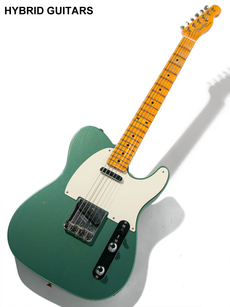 Fender Custom Shop 2019 Summer Event Limited Edition 1955 Telecaster Journeyman Relic Super Faded Aged Sherwood Green  1