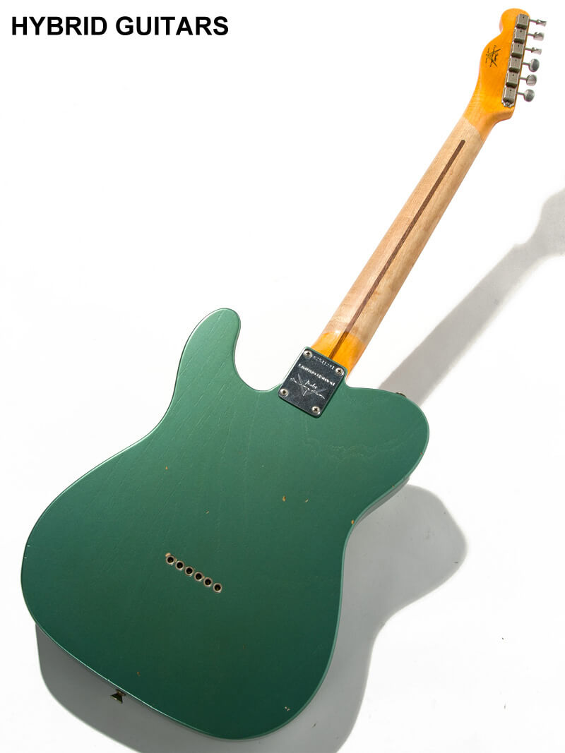 Fender Custom Shop 2019 Summer Event Limited Edition 1955 Telecaster Journeyman Relic Super Faded Aged Sherwood Green  2