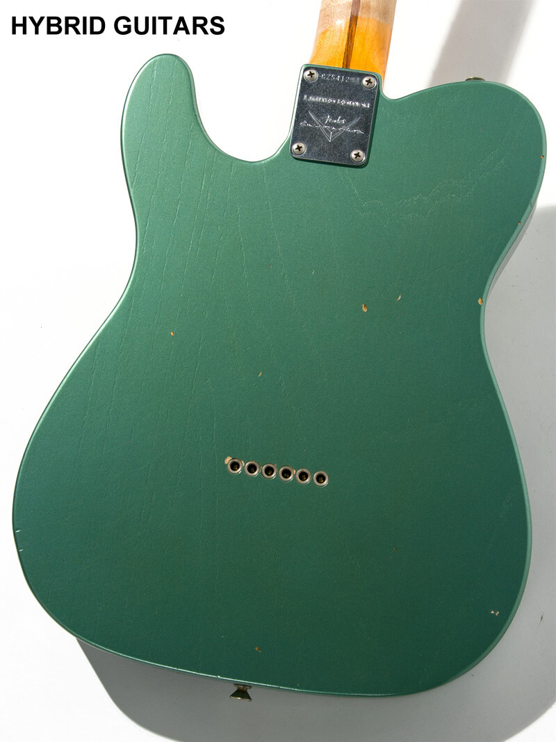 Fender Custom Shop 2019 Summer Event Limited Edition 1955 Telecaster Journeyman Relic Super Faded Aged Sherwood Green  4