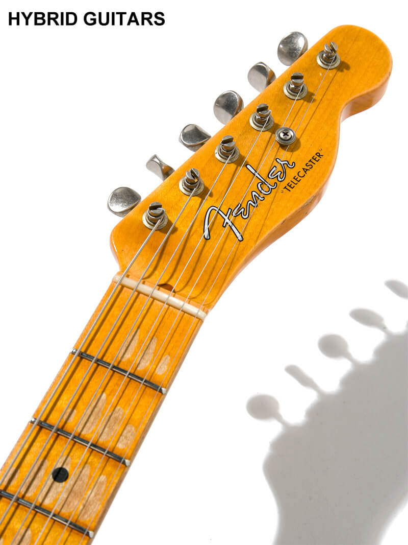Fender Custom Shop 2019 Summer Event Limited Edition 1955 Telecaster Journeyman Relic Super Faded Aged Sherwood Green  5