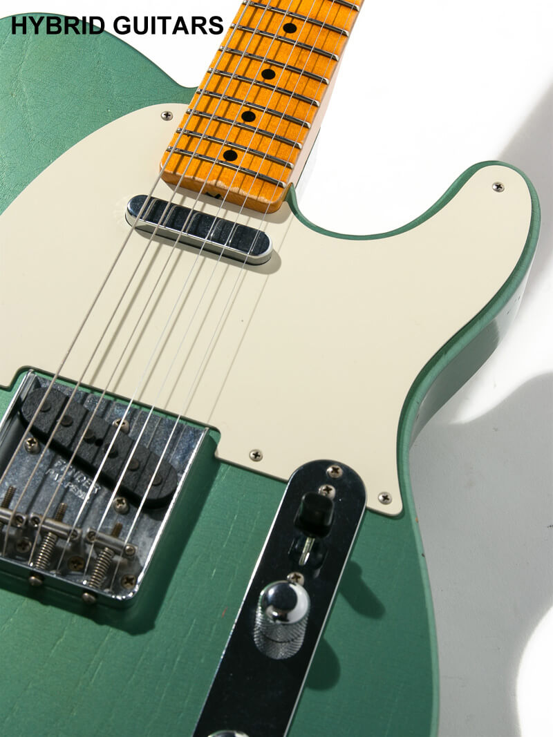 Fender Custom Shop 2019 Summer Event Limited Edition 1955 Telecaster Journeyman Relic Super Faded Aged Sherwood Green  9