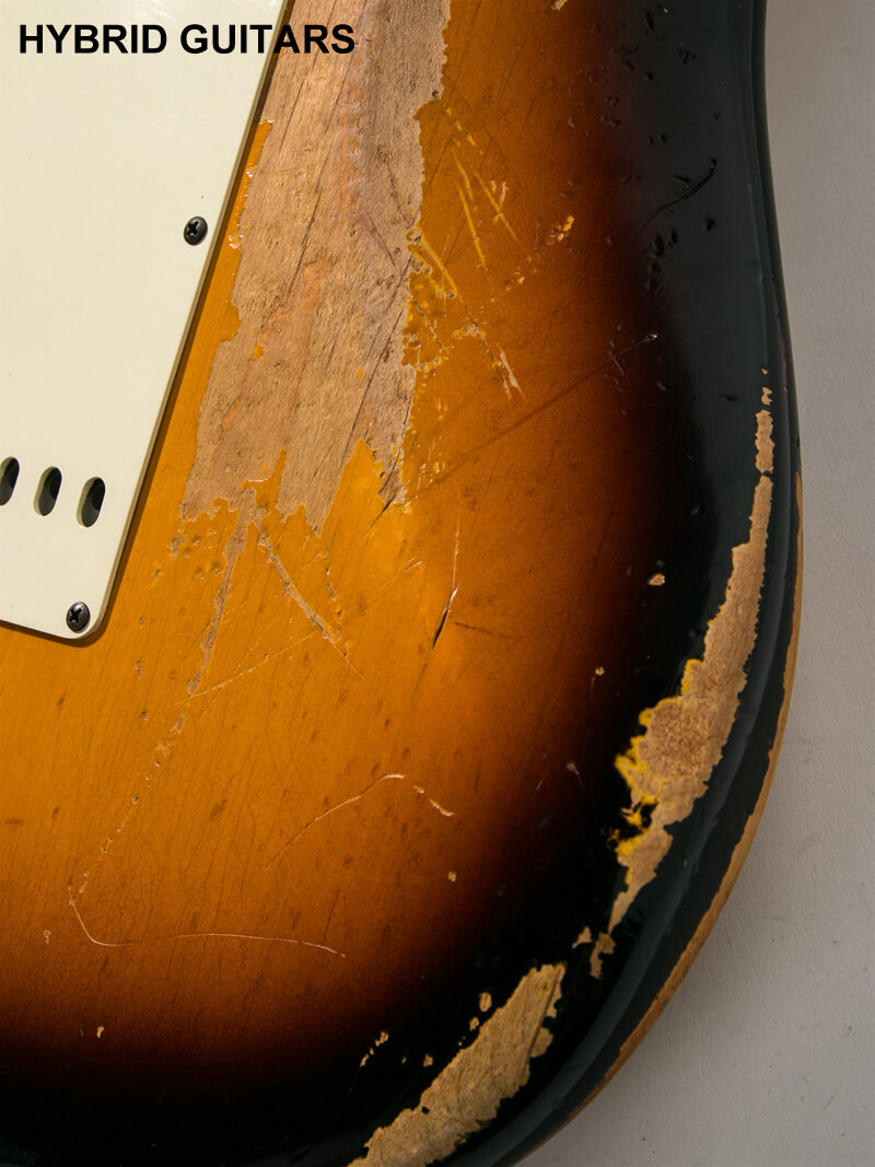 Fender Custom Shop 1959 Stratocaster Heavy Relic Aged 3TS 14