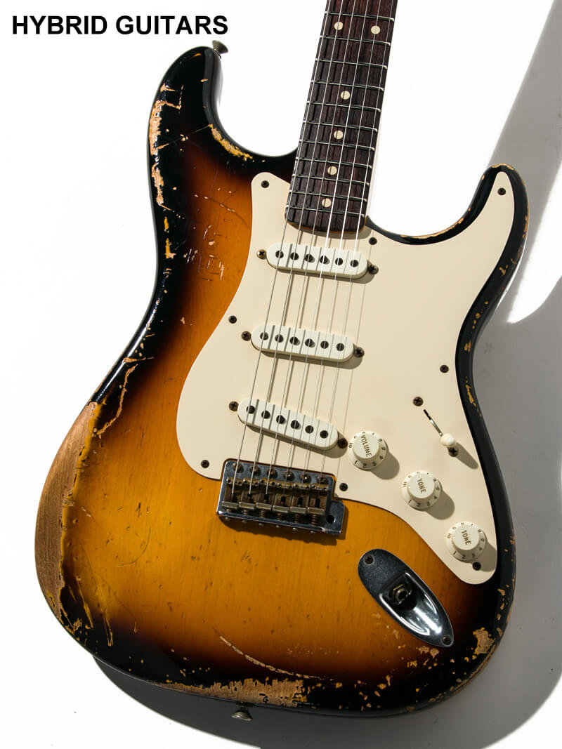 Fender Custom Shop 1959 Stratocaster Heavy Relic Aged 3TS 3