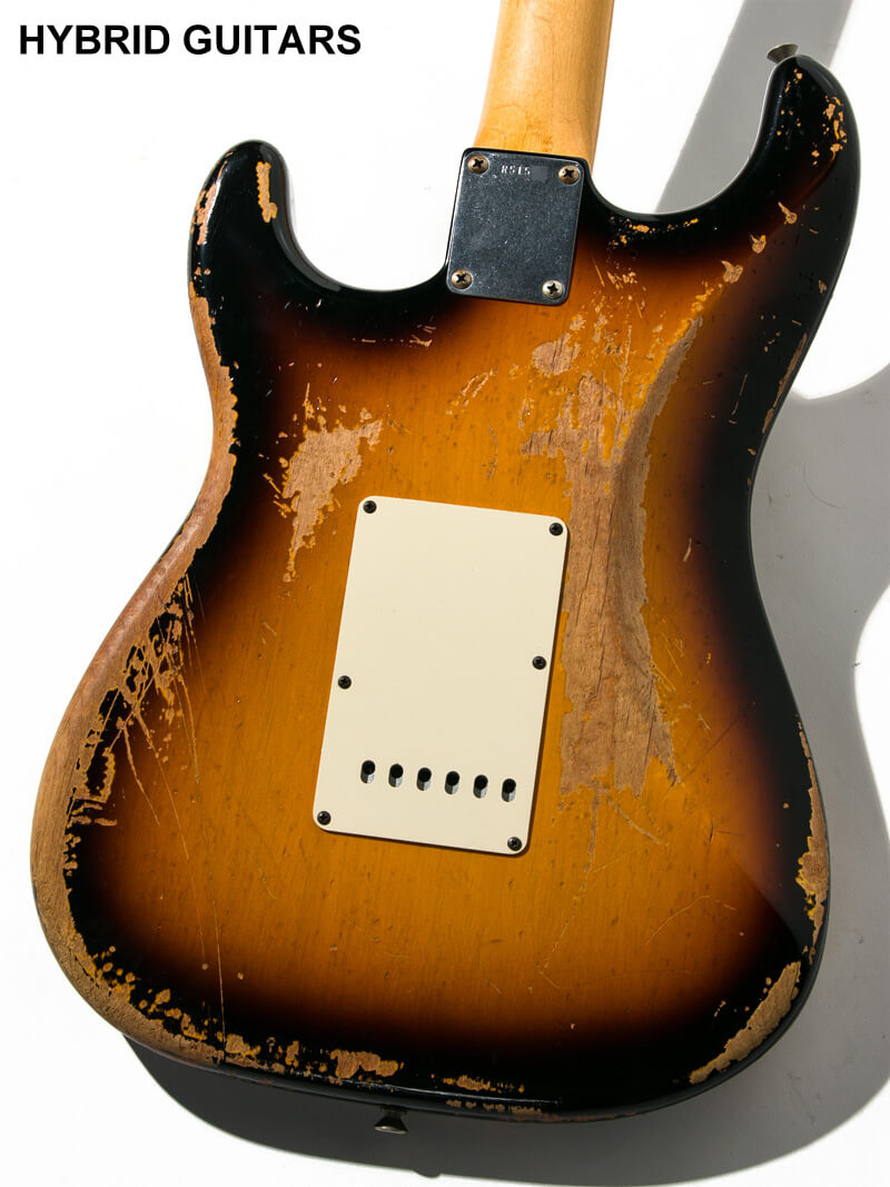 Fender Custom Shop 1959 Stratocaster Heavy Relic Aged 3TS 4