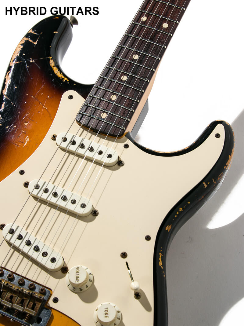 Fender Custom Shop 1959 Stratocaster Heavy Relic Aged 3TS 9