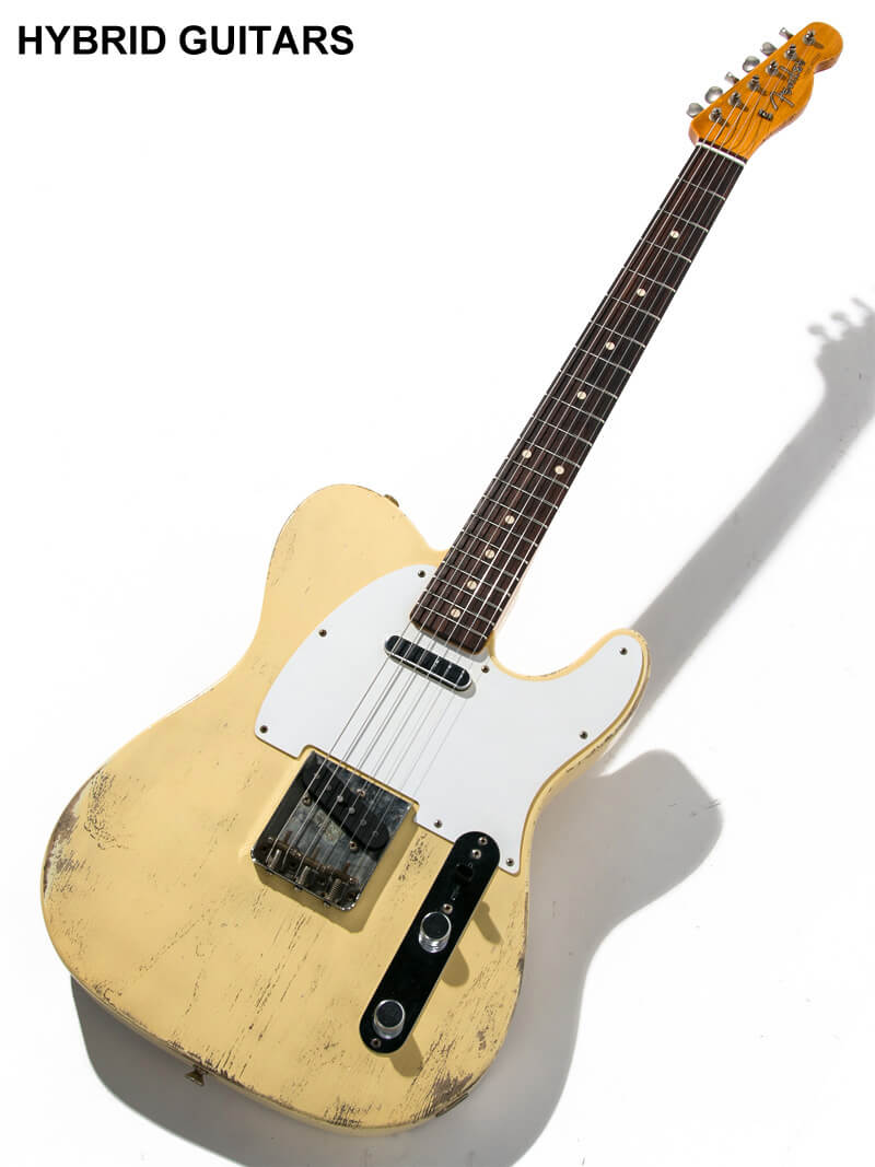 Fender Custom Shop MBS 1960 Telecaster Josefina Campos PU Relic Robben Ford White Blonde By Greg Fessler 1