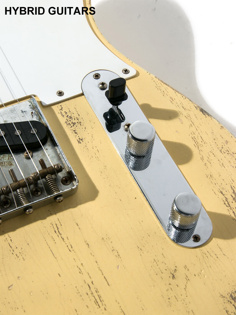 Fender Custom Shop MBS 1960 Telecaster Josefina Campos PU Relic Robben Ford White Blonde By Greg Fessler 10