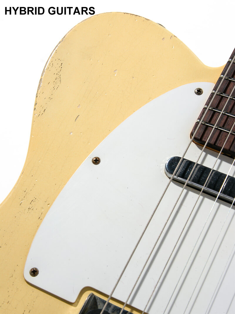 Fender Custom Shop MBS 1960 Telecaster Josefina Campos PU Relic Robben Ford White Blonde By Greg Fessler 11