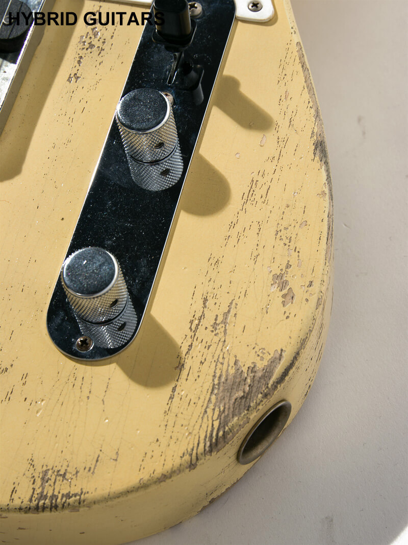 Fender Custom Shop MBS 1960 Telecaster Josefina Campos PU Relic Robben Ford White Blonde By Greg Fessler 13