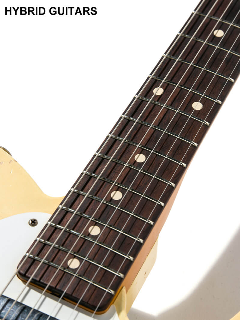 Fender Custom Shop MBS 1960 Telecaster Josefina Campos PU Relic Robben Ford White Blonde By Greg Fessler 16