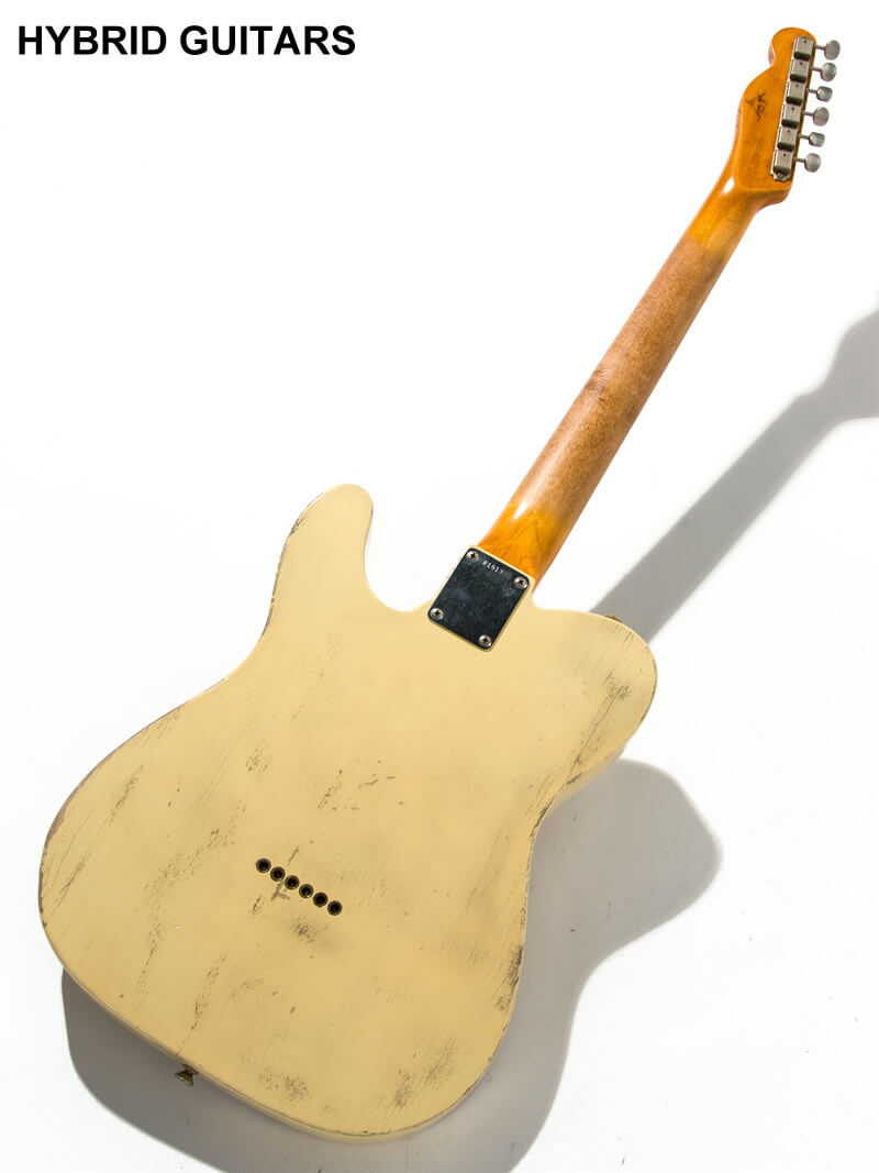 Fender Custom Shop MBS 1960 Telecaster Josefina Campos PU Relic Robben Ford White Blonde By Greg Fessler 2
