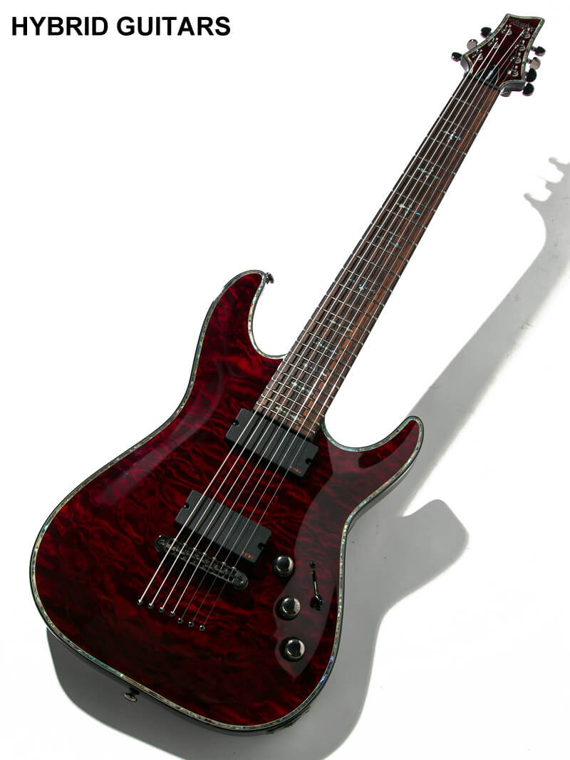 Schecter HELLRAISER C-7 Black Cherry 1