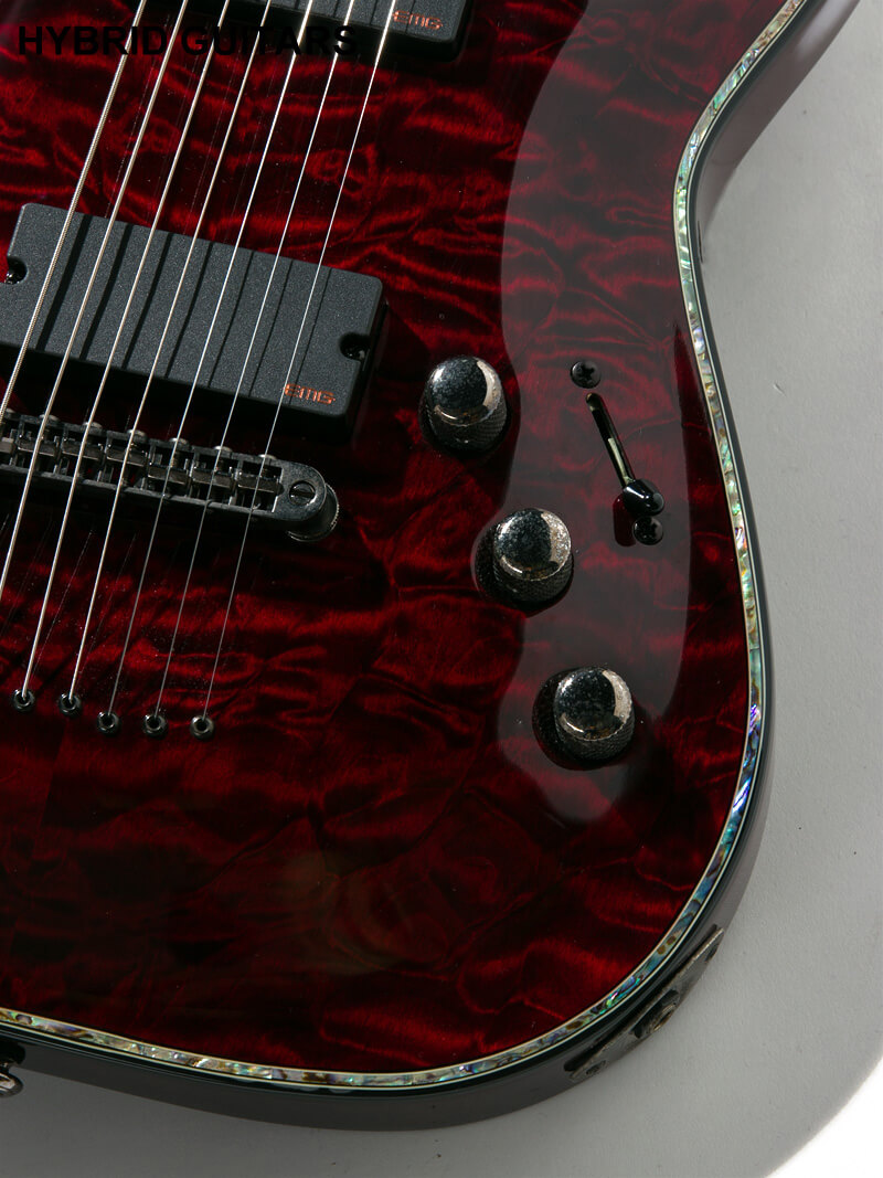Schecter HELLRAISER C-7 Black Cherry 10
