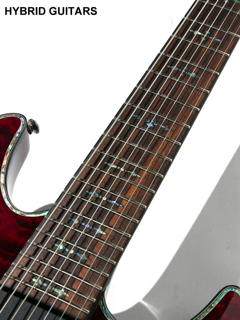 Schecter HELLRAISER C-7 Black Cherry 13