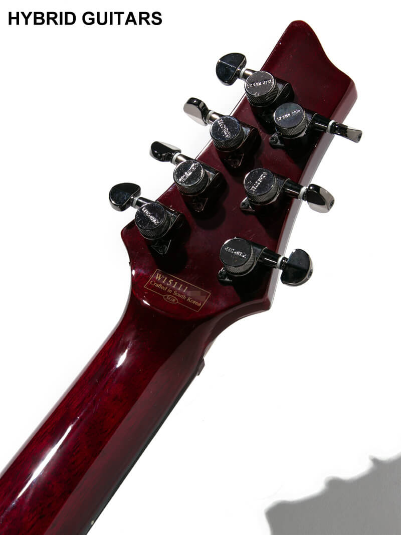 Schecter HELLRAISER C-7 Black Cherry 6