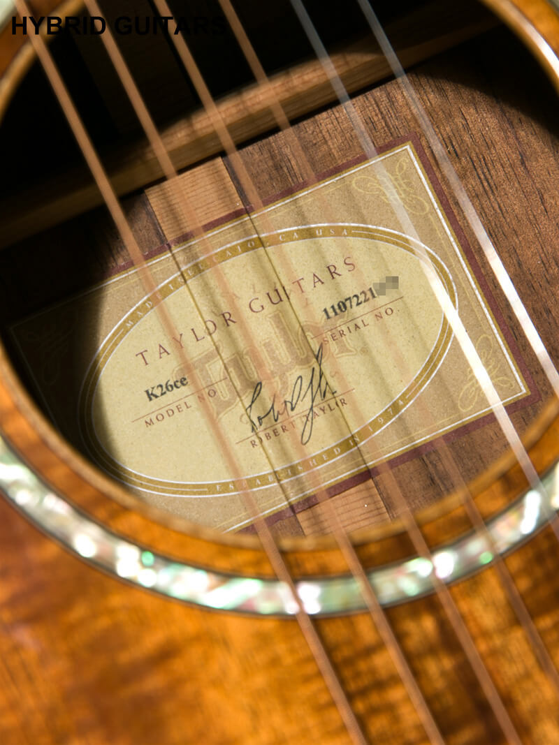 Taylor K26ce Hawaiian Koa 15