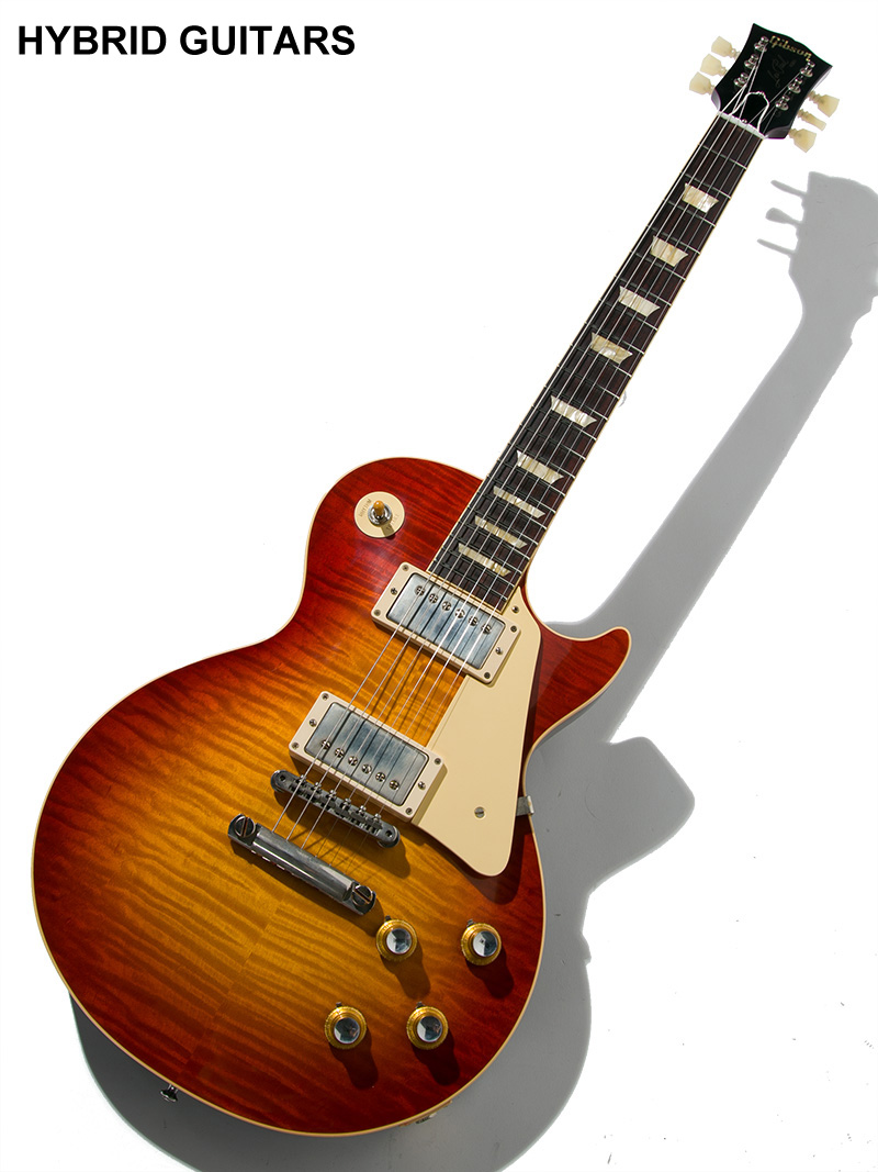 Gibson Custom Shop 60th Anniversary 1960 Les Paul Standard Reissue V3 VOS Wide Tomato Burst 1