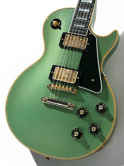 Gibson Custom Shop M2M 1968 Les Paul Custom Vos All Inverness Green