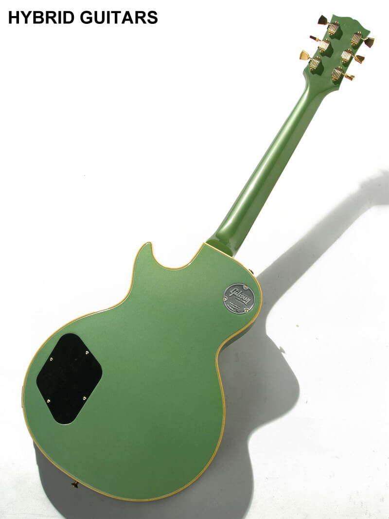 Gibson Custom Shop M2M 1968 Les Paul Custom Vos All Inverness Green 2