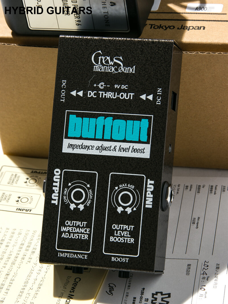 Crews Maniac Sound Buffout w/Free the Tone SP-9 1