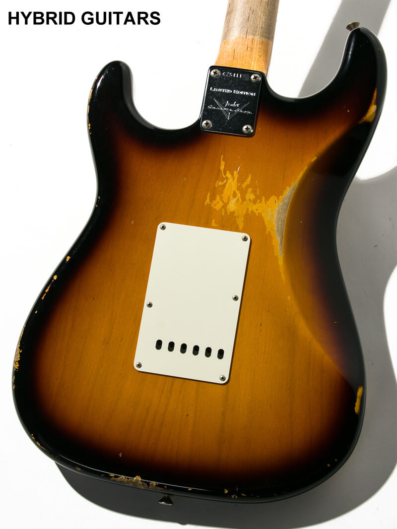 Fender Custom Shop 2019 Event Limited Edition Biding Neck 1965 Stratocaster Heavy Relic Super Faded Aged 3TSB 4